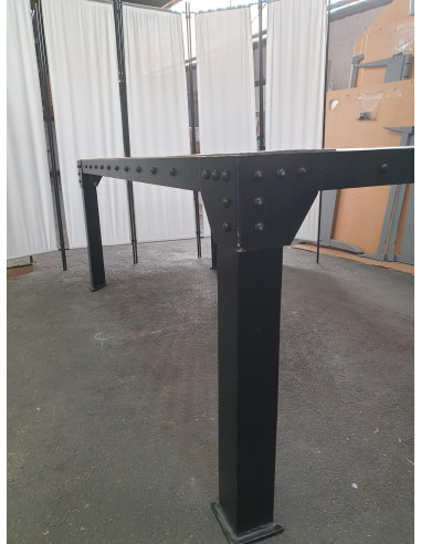 TABLE DE REUNION STYLE INDUSTRIEL - seconde...