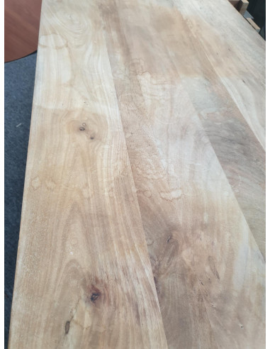 BUREAU PLATEAU BOIS "INDUSTRIEL" - seconde main...