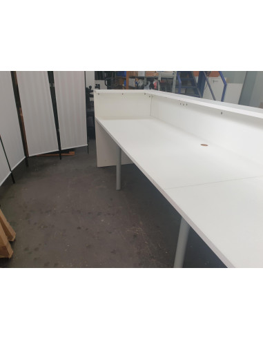 BANQUE D'ACCUEIL BLANCHE - seconde main - en...