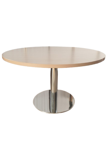 TABLE RONDE HÊTRE CLAIR - seconde main - diam...