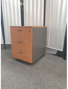 CAISSON BUREAU 3 TIROIRS - seconde main - coloris... 2