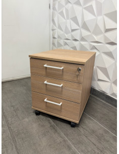 CAISSON BUREAU OPTIMA 3 TIROIRS - destockage - coloris... 2