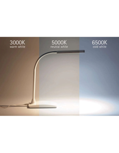 LAMPE DE BUREAU PEARLY - lampe à poser - LED...