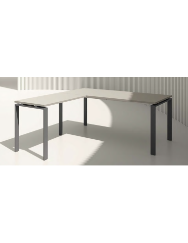 RETOUR BUREAU LOFT - retour connectable - pieds...