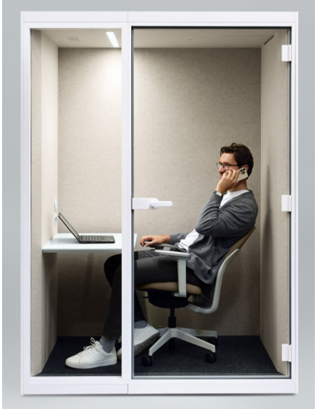 CABINE ACOUSTIQUE SONUS S+ - cabine solo - dimension 1600x1150x2250