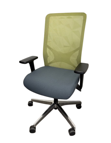 SIEGE DE TRAVAIL WIND - destockage - translation assise - accoudoirs 2D