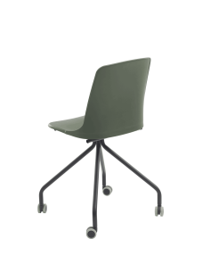 CHAISE MOOVIX - chaise sur roulettes - coque... 2