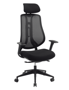 FAUTEUIL ERGONOMIQUE ZIGGY - synchrone - dossier et...