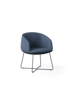FAUTEUIL KOPA - pieds "sled"