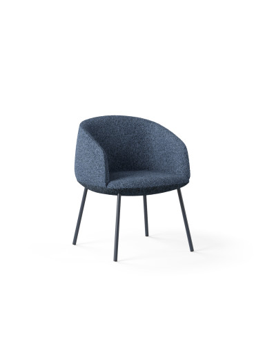 FAUTEUIL KOPA - 4 pieds métal
