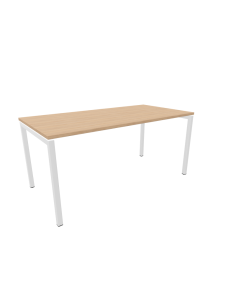 Bureau droit NOVA U NARBUTAS - plateau mélaminé 25 mm -...
