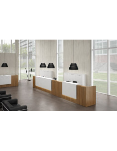 Banque d’accueil linéaire double composition 2 - 3... 2