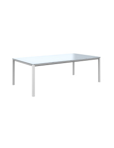 TABLE DE REUNION en verre METRIK