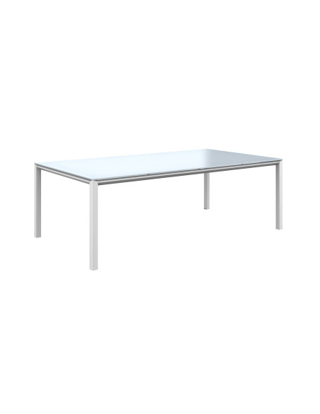 TABLE DE REUNION en verre METRIK