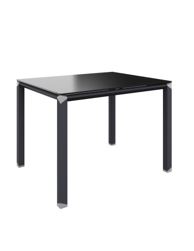 BUREAU DROIT en verre METRIK