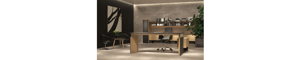 le seul bureau de direction design et haut de gamme réglable en hauteur électriquement commandé par le smartphone